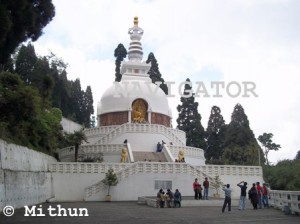 Peace Pagoda- Darjeeling